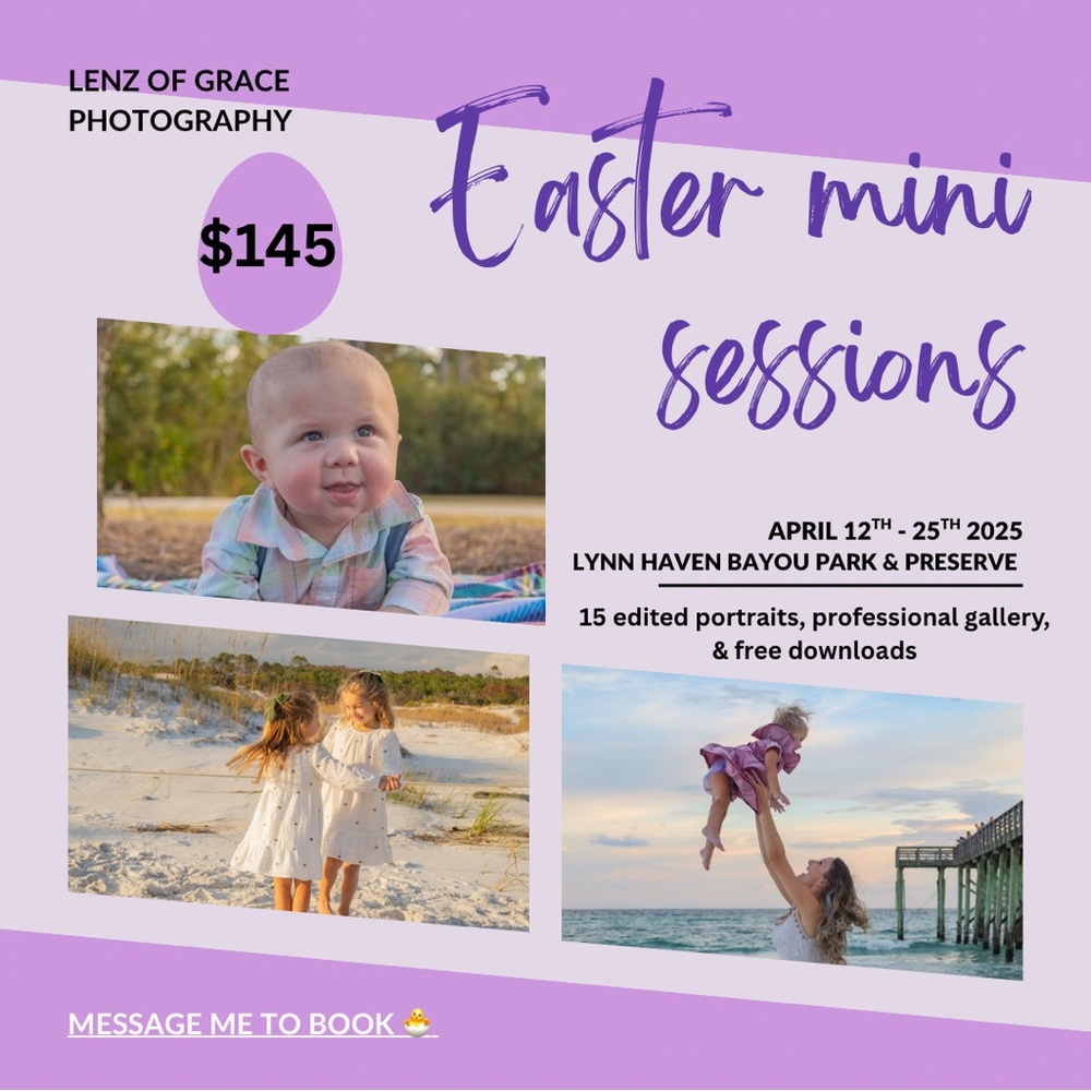 Easter Mini Sessions Photography Package